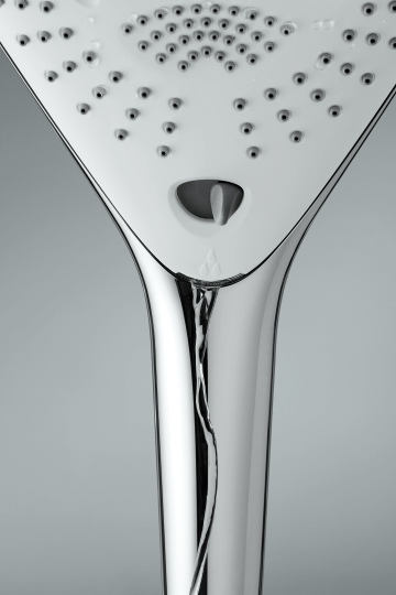 Kludi Fizz Душевая лейка с 3 режимами струи, цвет: белый 6770043-00