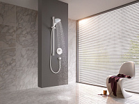 Kludi Fizz Душевая лейка с 3 режимами струи, цвет: белый 6770043-00