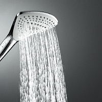 Kludi Fizz Душевая лейка с 3 режимами струи, цвет: белый 6770043-00