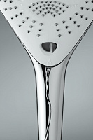 Kludi Fizz Душевая лейка с 3 режимами струи, цвет: белый 6770043-00