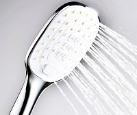 Wasserkraft Душевая лейка 10х3,1хh26,4 см, цвет: хром A062