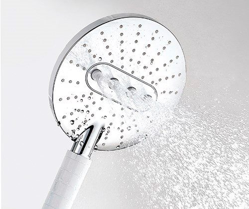 Wasserkraft Душевая лейка 16х3,7хh27,8 см, цвет: хром A059