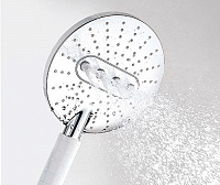 Wasserkraft Душевая лейка 16х3,7хh27,8 см, цвет: хром A059