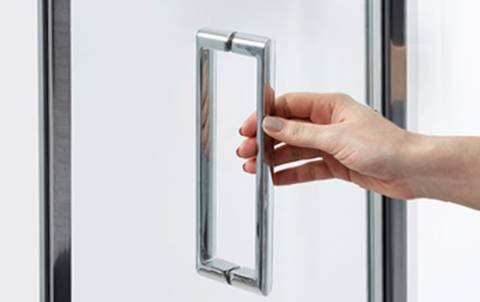 Душевая дверь в нишу Wasserkraft Salm  100 см 27I12