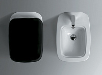 Simas Evolution Унитаз подвесной 37х52 см, без крепежа F85, цвет: белый глянцевый EVO18bi