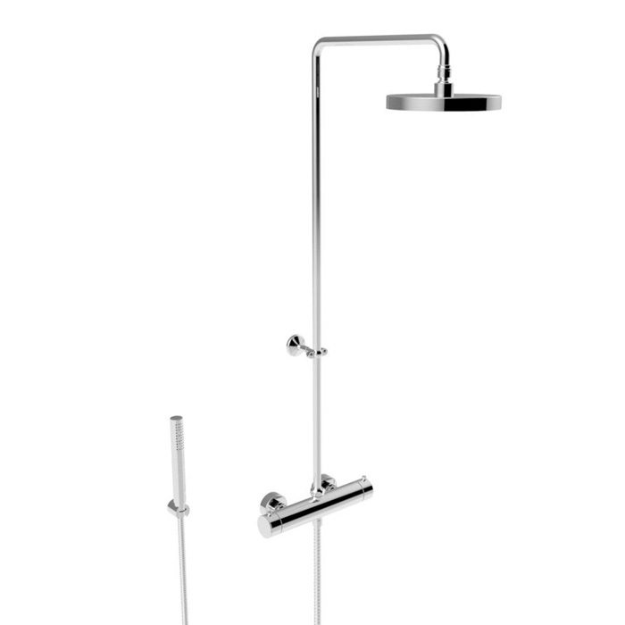 Stella Bamboo Душевая стойка 3287/304-200 с верхним душем 20 см, цвет: хром UN 02610 CR00