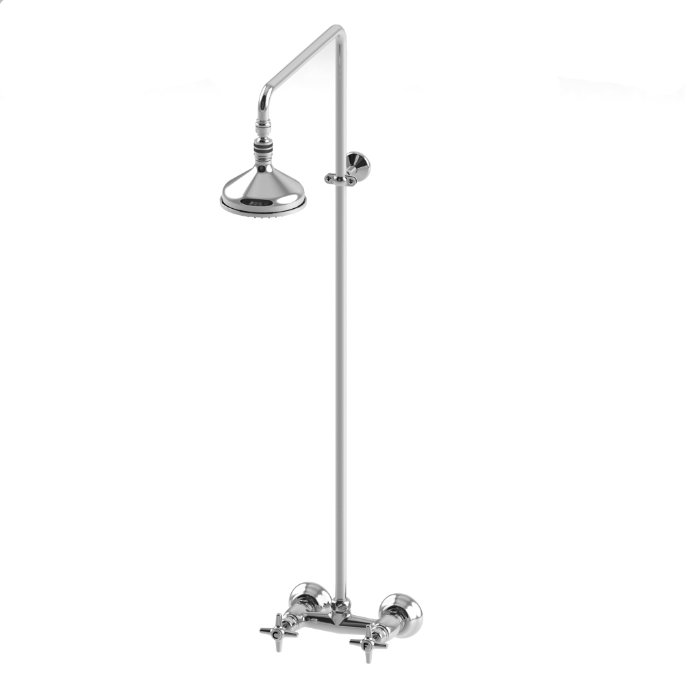 Stella Italica Душевая стойка 3283/301/314A-140 с верхним душем 14 см, цвет: хром IT 02411 CR00