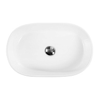 Belbagno Раковина накладная 55х35х14h, цвет: белый BB1048