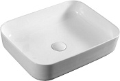 Belbagno Раковина накладная 50x39х13h см, цвет: белый глянцевый BB1304