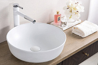 Belbagno Раковина накладная 41,5х41,5х13,5h, цвет:белый BB1315