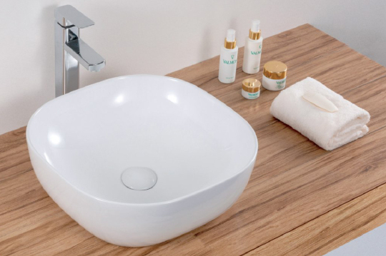 Belbagno Раковина накладная 42,5х42,5х14,5h, цвет:белый BB1301