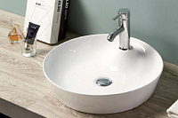 Belbagno Раковина накладная 43х43х13h, цвет:белый BB1306