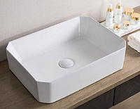 Belbagno Раковина накладная 36,5х50,5х13,5h, цвет:белый BB1386