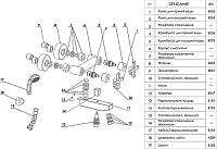 Смеситель Wasserkraft Weser  для ванны с душем 7801