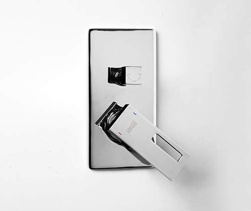 Wasserkraft Смеситель для ванны и душа, цвет: хром 1541