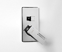 Wasserkraft Смеситель для ванны и душа, цвет: хром 1541