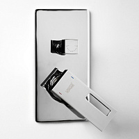 Wasserkraft Смеситель для ванны и душа, цвет: хром 1541