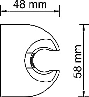 Смеситель Wasserkraft Rossel  для ванны с душем 2801