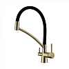 Paulmark Siеgen Смеситель для кухни с гибким изливом, цвет: бронза Si213111-BR