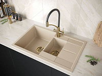 Paulmark Siеgen Смеситель для кухни с гибким изливом, цвет: бронза Si213111-BR