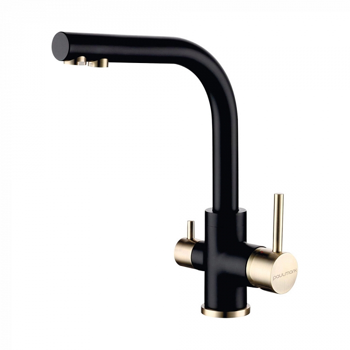 Paulmark Essen Смеситель для кухни с гибким изливом, цвет: антрацит-бронза Es213011-401BR