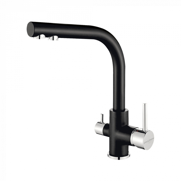 Paulmark Essen Смеситель для кухни с гибким изливом, цвет: антрацит Es213011-401