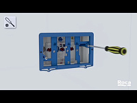 Roca Pro In-Wall PL1 Кнопка смыва, цвет: белый 890095000