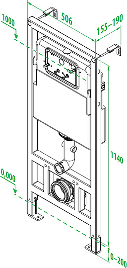 Iddis Neofix Инсталляция, цвет: серый NEO0000i32