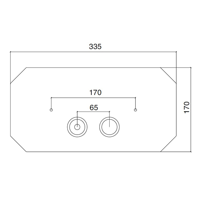 Sbordoni Romana Панель с кнопками двойного смыва, цвет бронза SB071BR