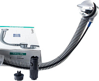 Hansgrohe Flexaplus Слив-перелив для ванны, для стандартных ванн, тросик 52 см цвет: хром 58143000