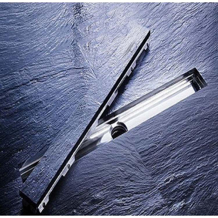 Tece Drainline Дренажный канал для укладки натурального камня 80 см, цвет: нерж. сталь глянцевая 650800