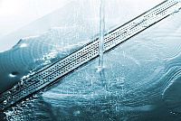 Tece Drainline Декоративная решетка quadratum для линейного трапа 100 см, цвет: нерж. сталь глянц. 601050