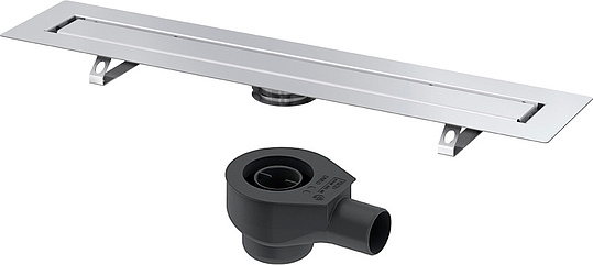 Tece Drainline Дренажный канал для укладки натурального камня 90 см, цвет: нерж. сталь глянцевая 650900