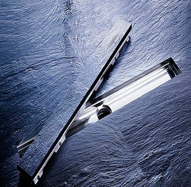 Tece Drainline Дренажный канал для укладки натурального камня 90 см, цвет: нерж. сталь глянцевая 650900