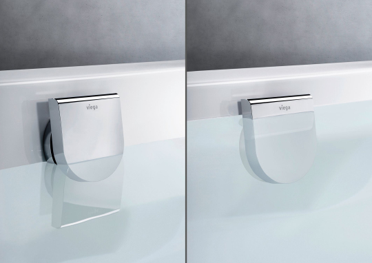 Viega Multiplex M9 Слив-перелив для ванны, видимые части в цвете хром 724566