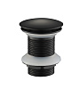 Timo Донный клапан автомат для раковины, цвет черный матовый 8011/03