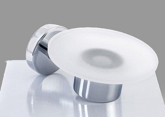 Hansgrohe Logis Мыльница подвесная, матовое стекло, латунь цвет: хром 40515000