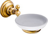 Nicolazzi Accessori Мыльница с керамической чашей, подвесная, цвет: bronze plated 1487BZ
