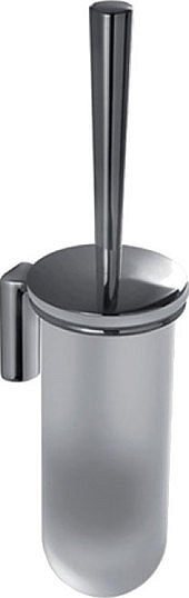 Colombo Design Luna Ершик для унитаза подвесной, со стеклянной колбой, цвет: chrome B0107.CR-VAN