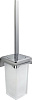 Colombo Design Forever Ершик для унитаза подвесной, со стеклянной колбой, цвет chrome B2907.CR-VAN