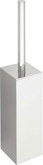 Colombo Design Lulu Ершик для унитаза напольный, с пластиковой колбой, цвет: chrome B6226.CR