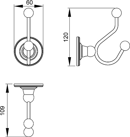 Крючок Timo Nelson 150013/00
