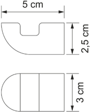 Wasserkraft Kammel Крючок, цвет: белый K-8323W