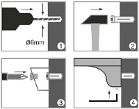 Wasserkraft Kammel Крючок, цвет: белый K-8323W