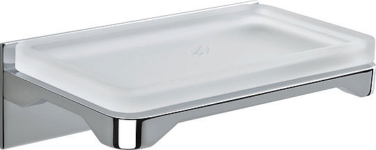 Colombo Design Forever Мыльница подвесная со стеклянной чашей, латунь, цвет: chrome B2901.CR-VAN