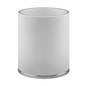 Gessi Cono Корзина для мусора 18x24h см, цвет: chrome/белый 45590#031