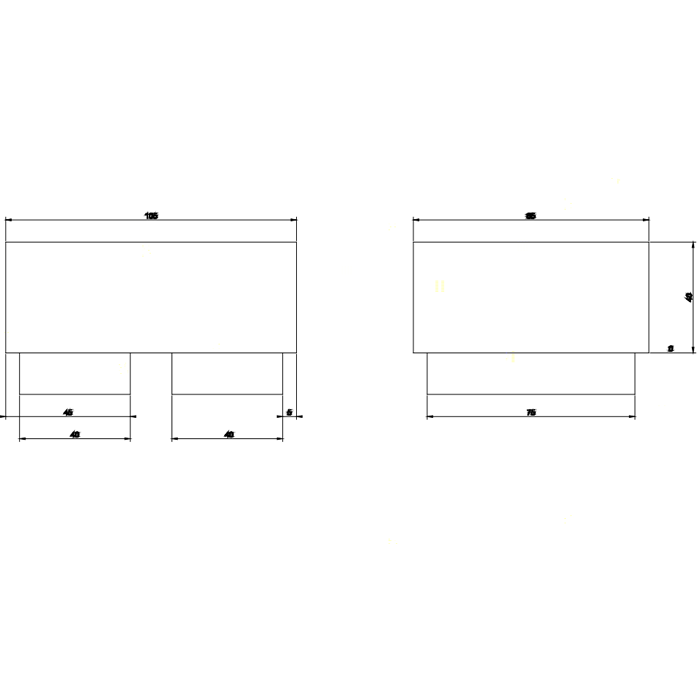 Gessi Rettangolo Мыльница настольная, цвет: chrome/черный 20826#031