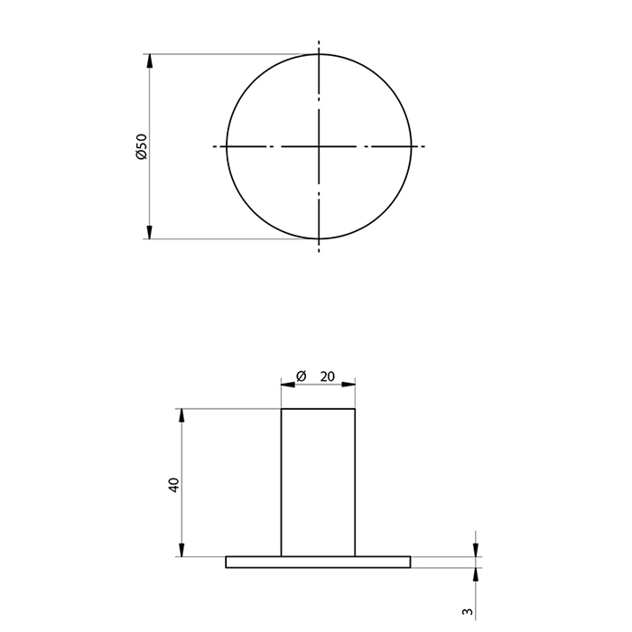 Bongio Time 2020 Крючок, 5x4 см, матовая сталь 70001AS00