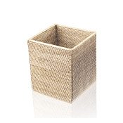 Decor Walther Basket QK Корзина для бумаги 25x25xh30 см, цвет ротанг светлый 0927391