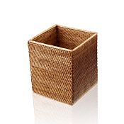 Decor Walther Basket QK Корзина для бумаги 25x25xh30 см, цвет ротанг темный 0927392